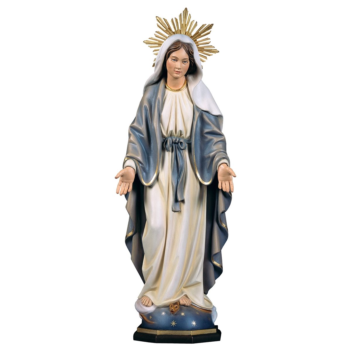 Our Lady of Grace with Halo Statue | Multiple Sizes & Finishes