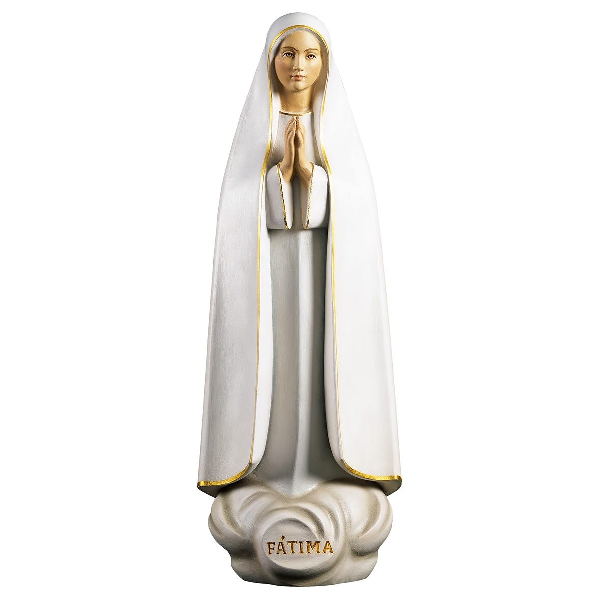Stylized Our Lady of Fatima Statue | Multiple Sizes & Finishes
