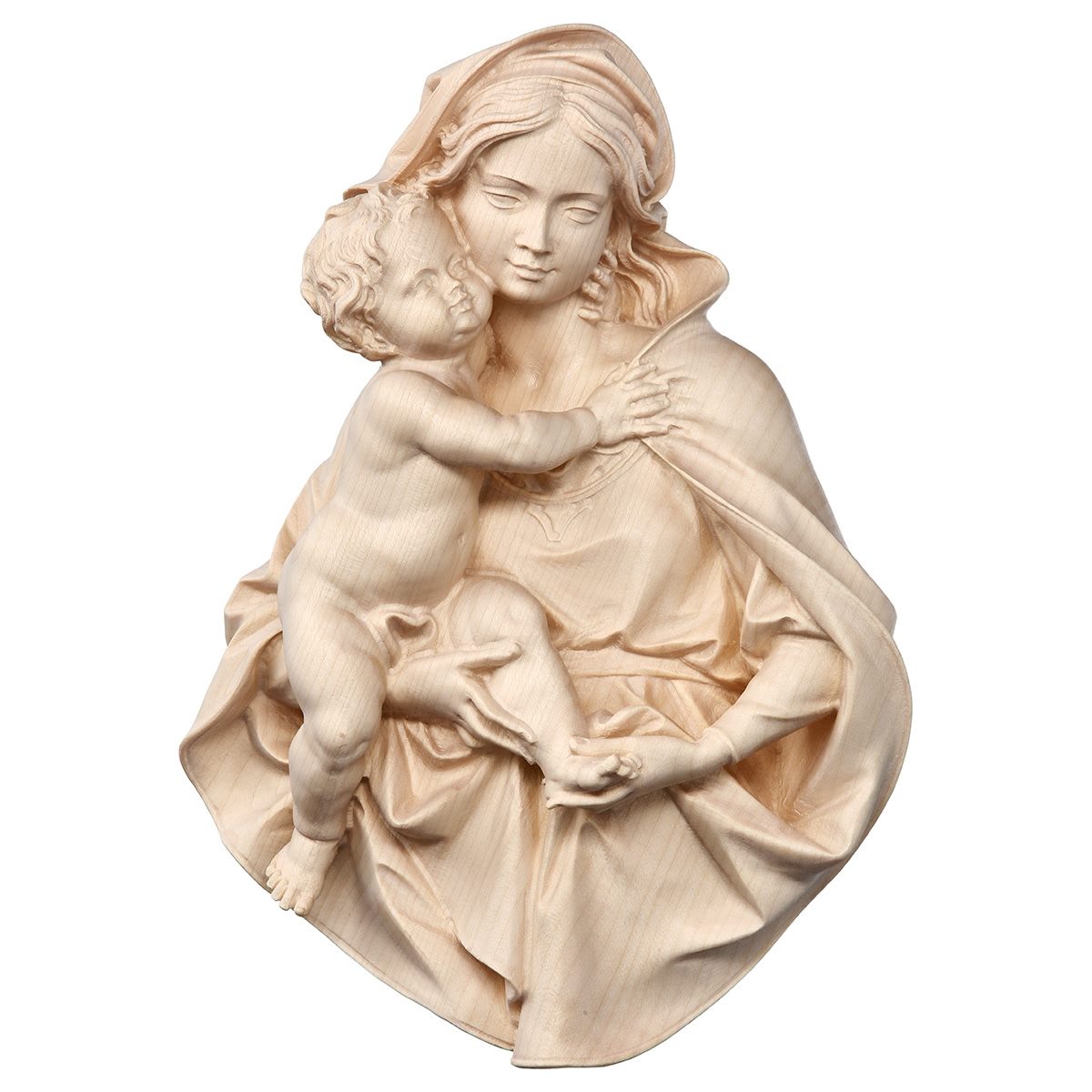 Our Lady & Child Hanging Portrait Bust | Multiple Sizes & Finishes