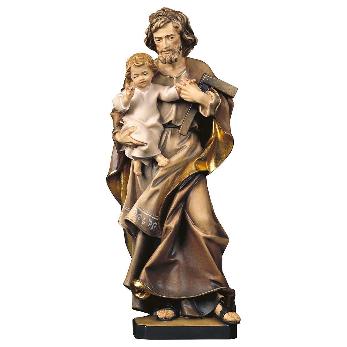 Saint Joseph with Child & Tool Statue | Multiple Sizes & Finishes