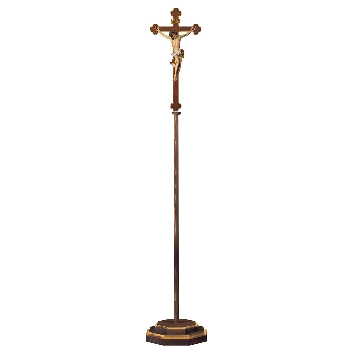 Baroque Processional Crucifix | Multiple Sizes & Colors