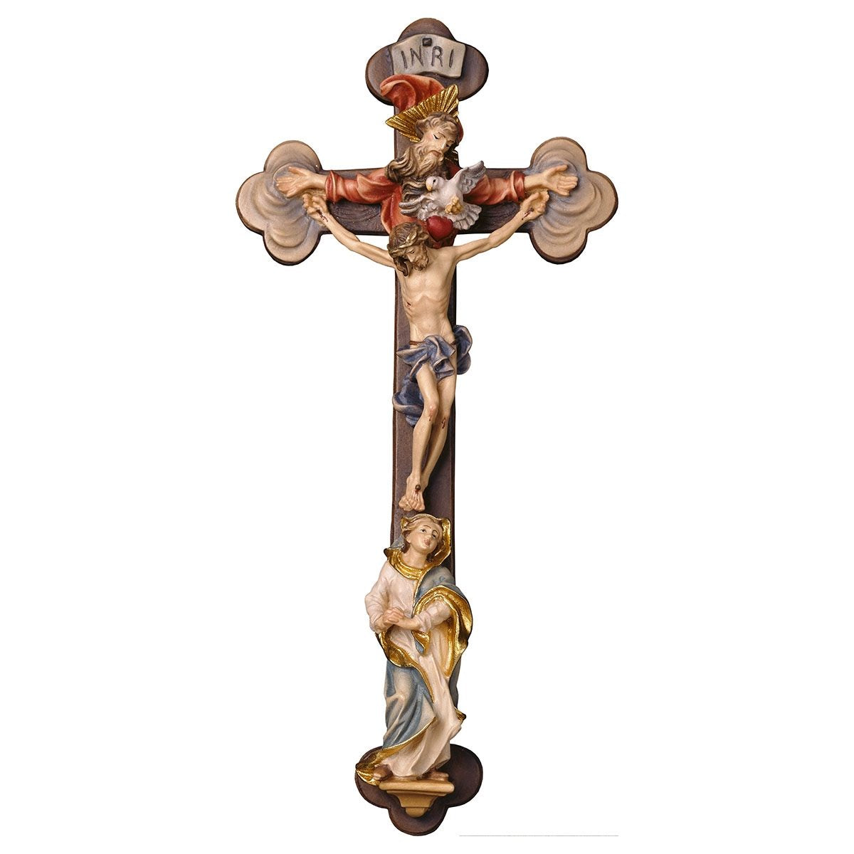 Holy Trinity Crucifix | Multiple Sizes