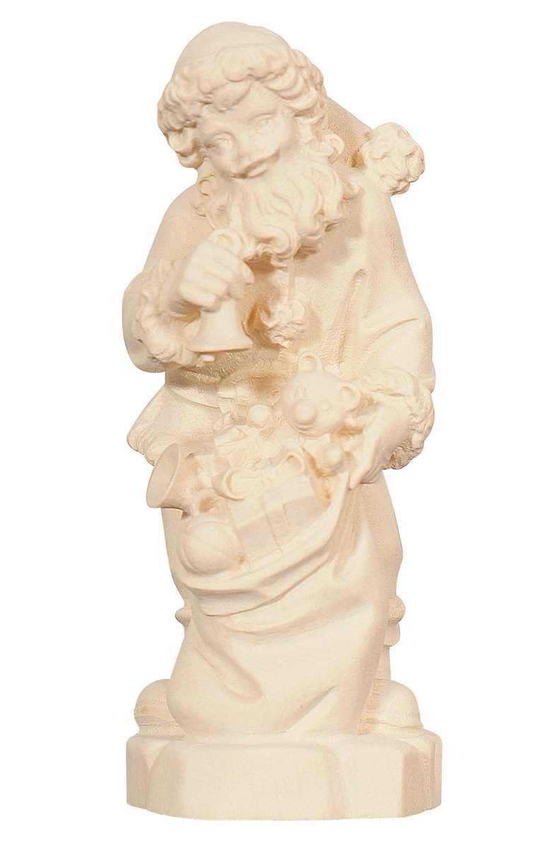 Santa Clause with Gifts and Bell | Multiple Sizes & Finishes