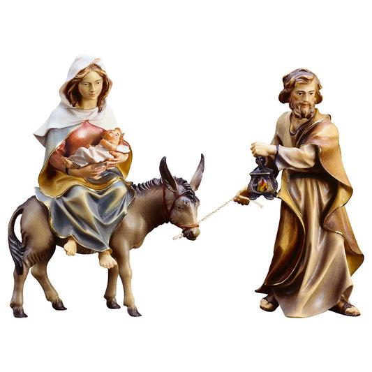 Flight into Egypt Figure | Ulrich Nativity | 4 Pieces | Multiple Sizes & Finishes