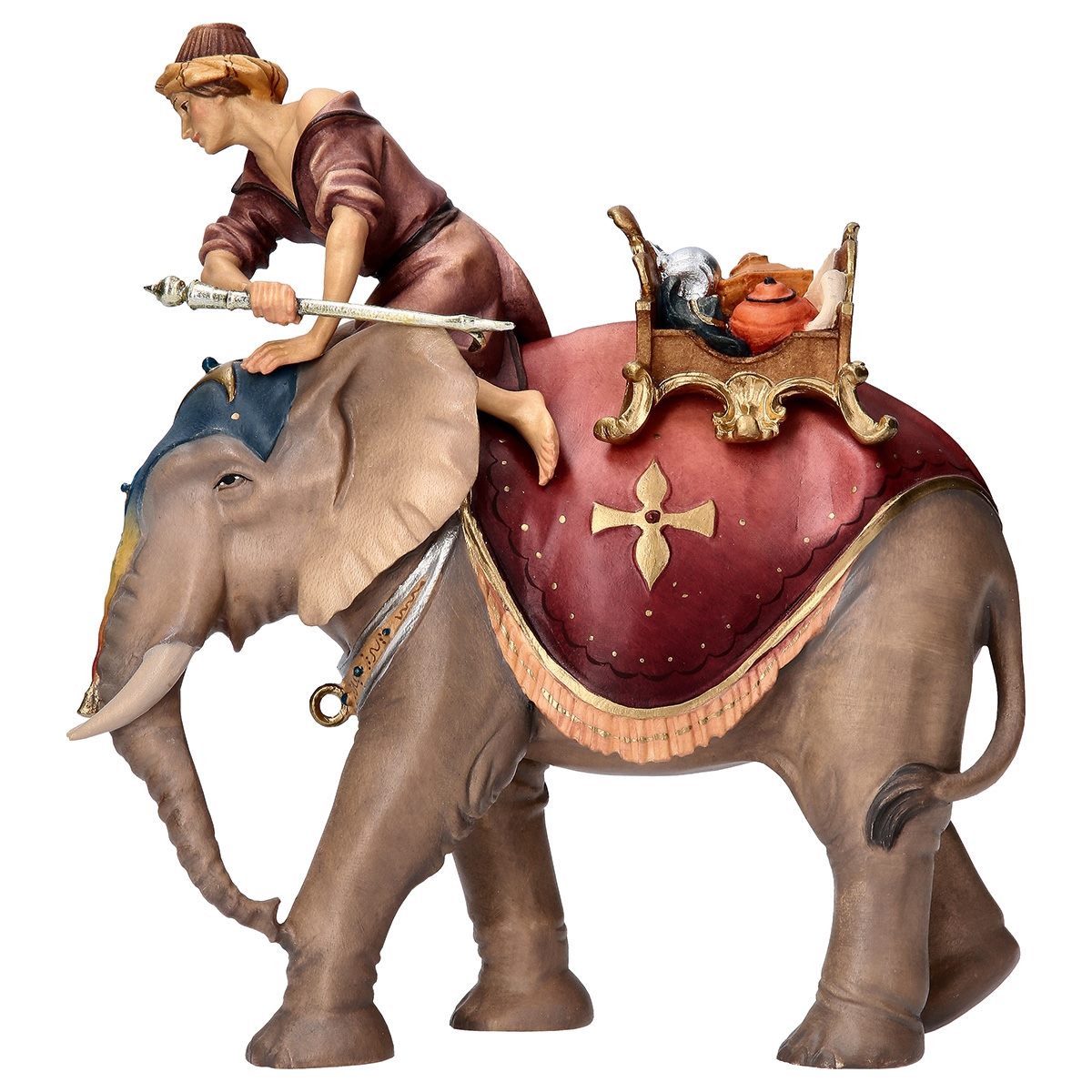 Elephant with Saddle | Ulrich Nativity | Multiple Sizes
