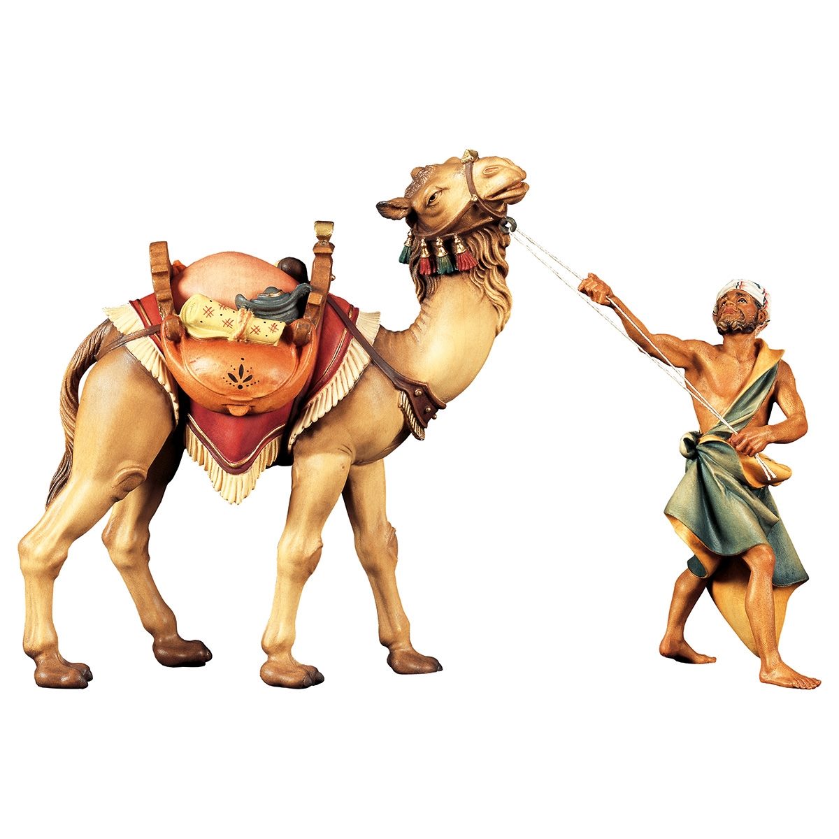 Shepherd with Standing Camel | Ulrich Nativity | Multiple Sizes