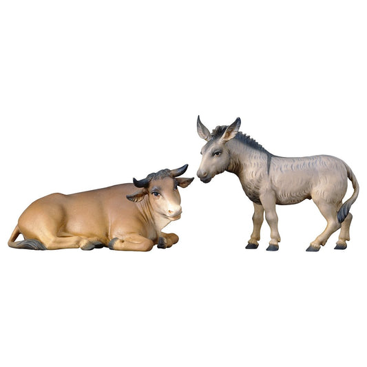 Ox & Donkey | Ulrich & Shepherd Nativity | Multiple Sizes