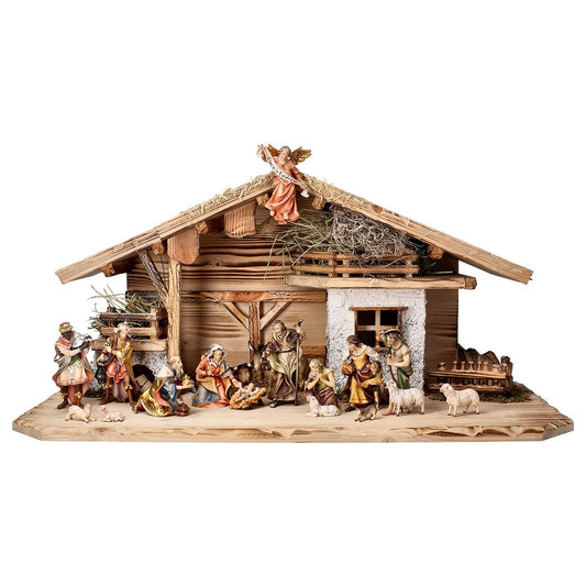 18-Piece Ulrich "Alp Stable" Nativity | Multiple Sizes