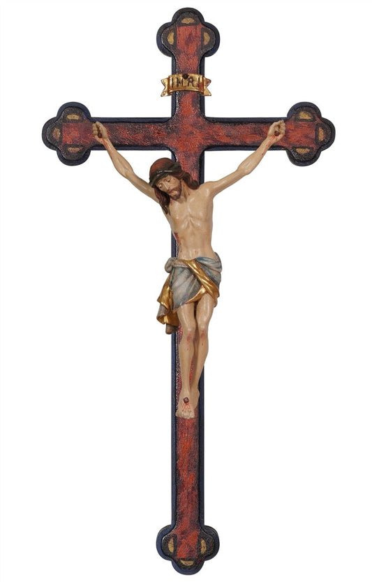 Siena Baroque Antique Gold Crucifix | Multiple Sizes