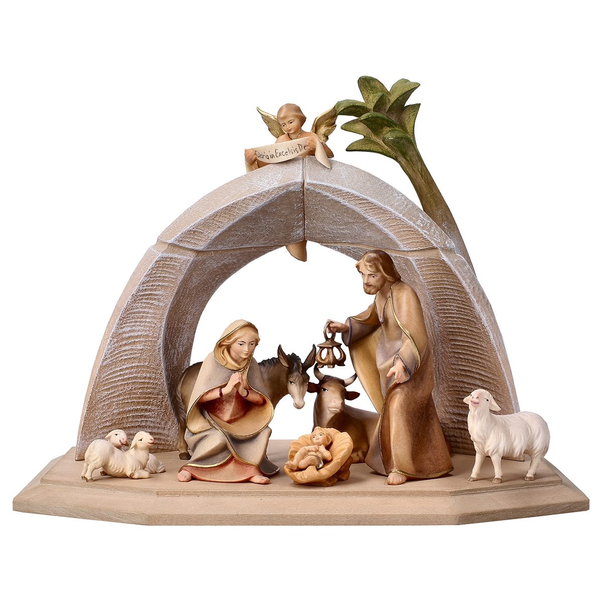 11-Piece "Saviour" Nativity Set | Multiple Sizes & Finishes