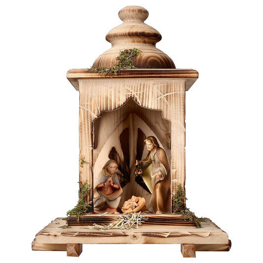 5-Piece Saviour "Lantern Stable" Nativity | Multiple Sizes & Finishes