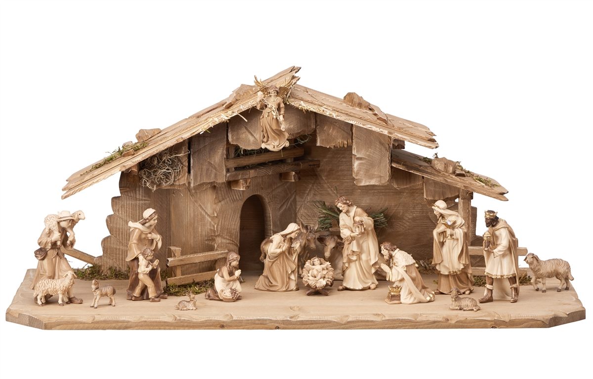 18-Piece Kostner Nativity Set | Multiple Sizes & Finishes
