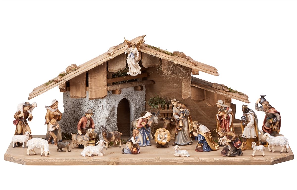 24-Piece Kostner Nativity Set | Multiple Sizes & Finishes