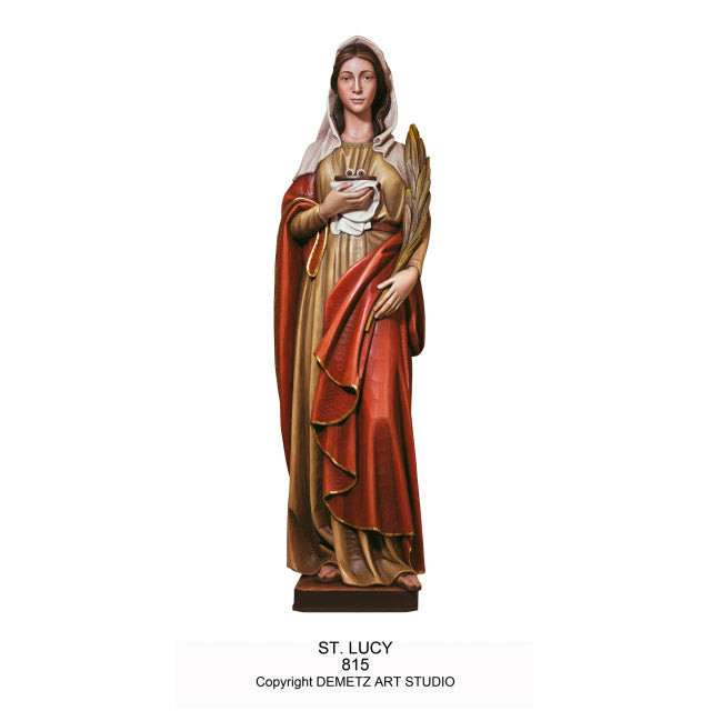 Saint Lucy Statue | All Finishes & Sizes