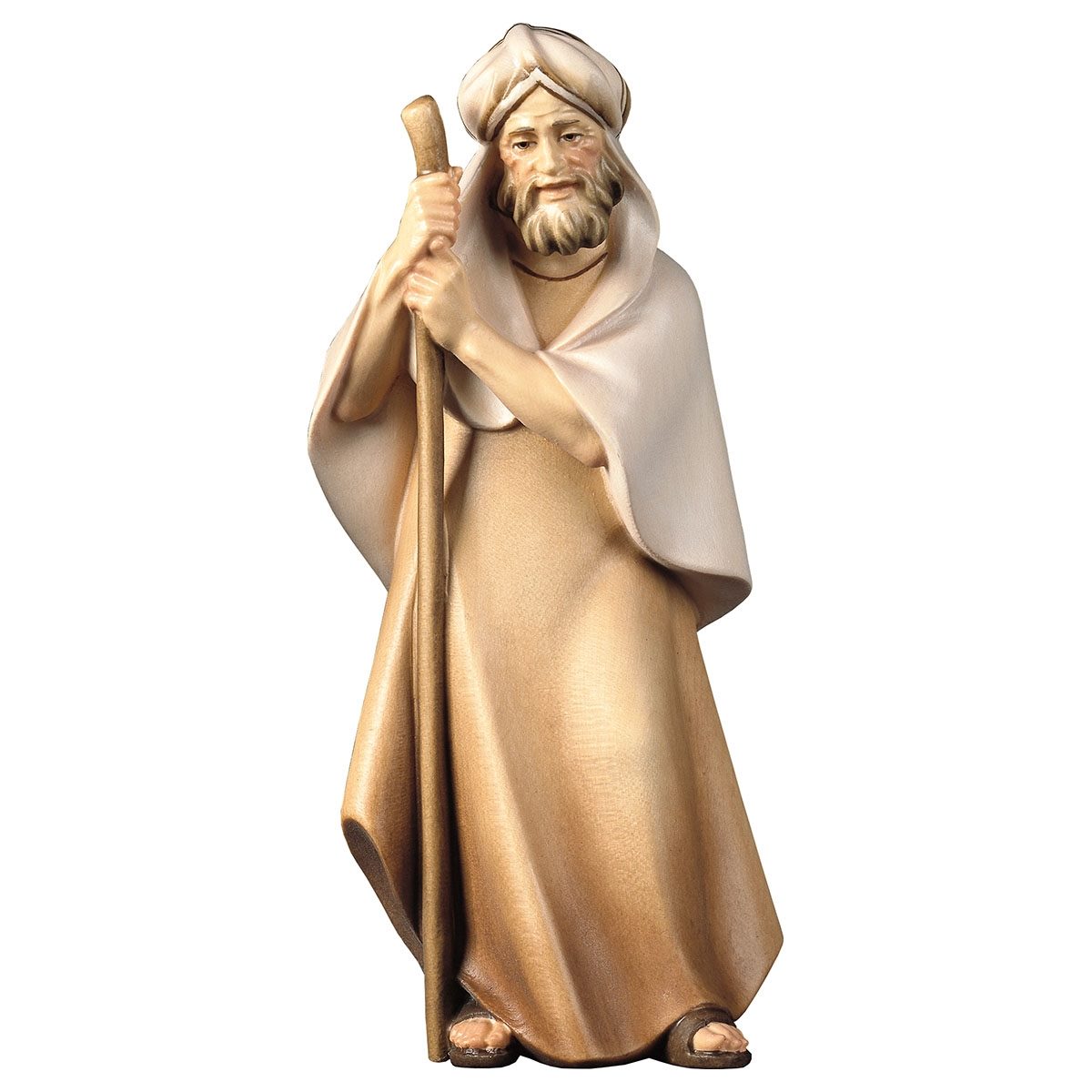Shepherd with Staff | Comet Nativity | Multiple Sizes & Finishes