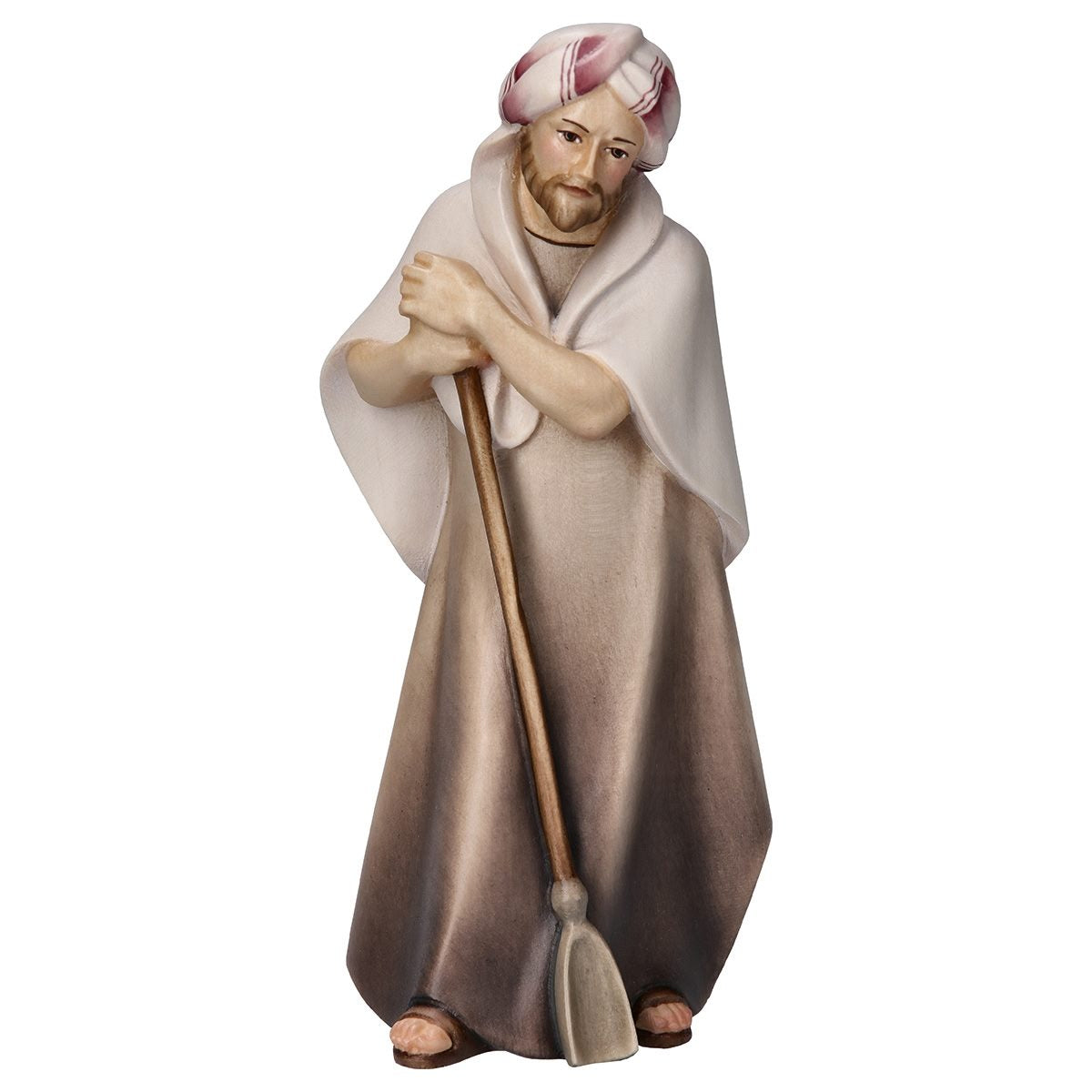 Shepherd with Hoe | Comet Nativity | Multiple Sizes & Finishes
