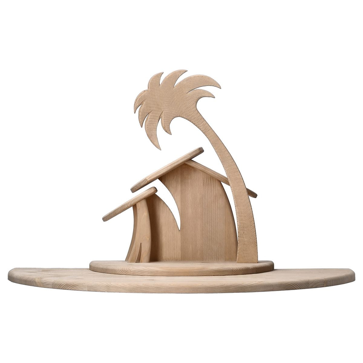 Modern Comet Large Family Nativity Stable | Multiple Sizes & FInishes