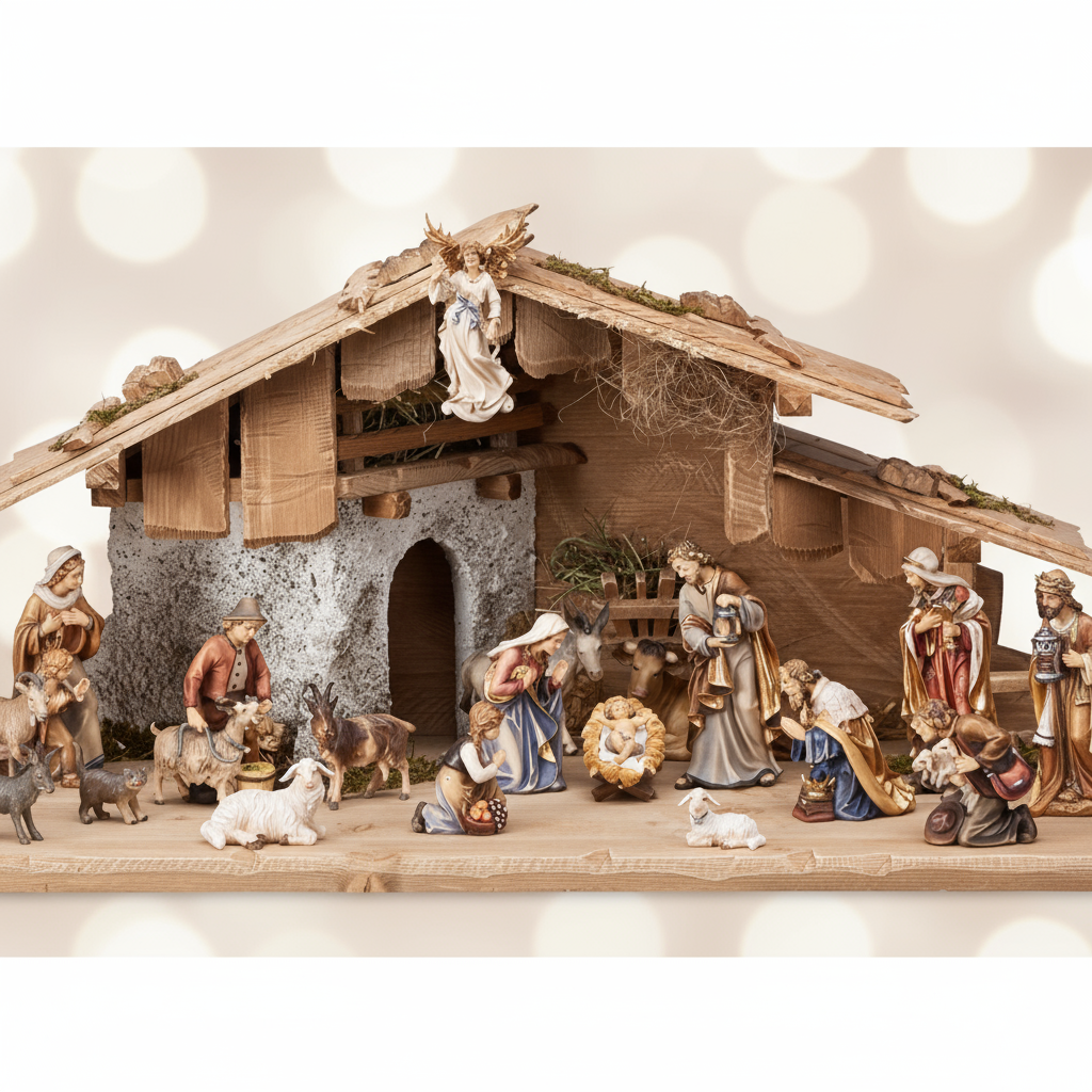 Enhanced 24-Piece Kostner Nativity