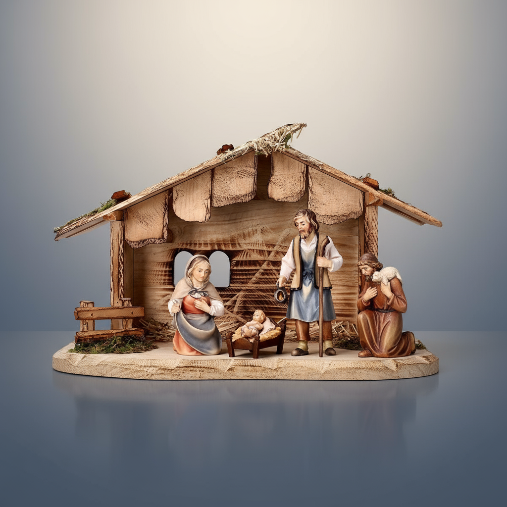 Enhanced 5-Piece Nativity Set