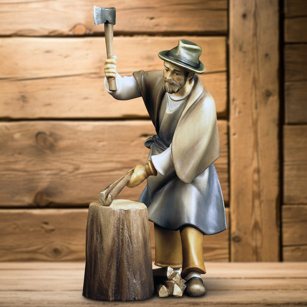 Enhanced Lumberjack - Wooden Plank Background