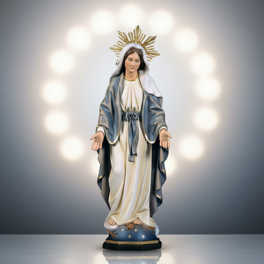 Enhanced Our Lady of Grace with Halo