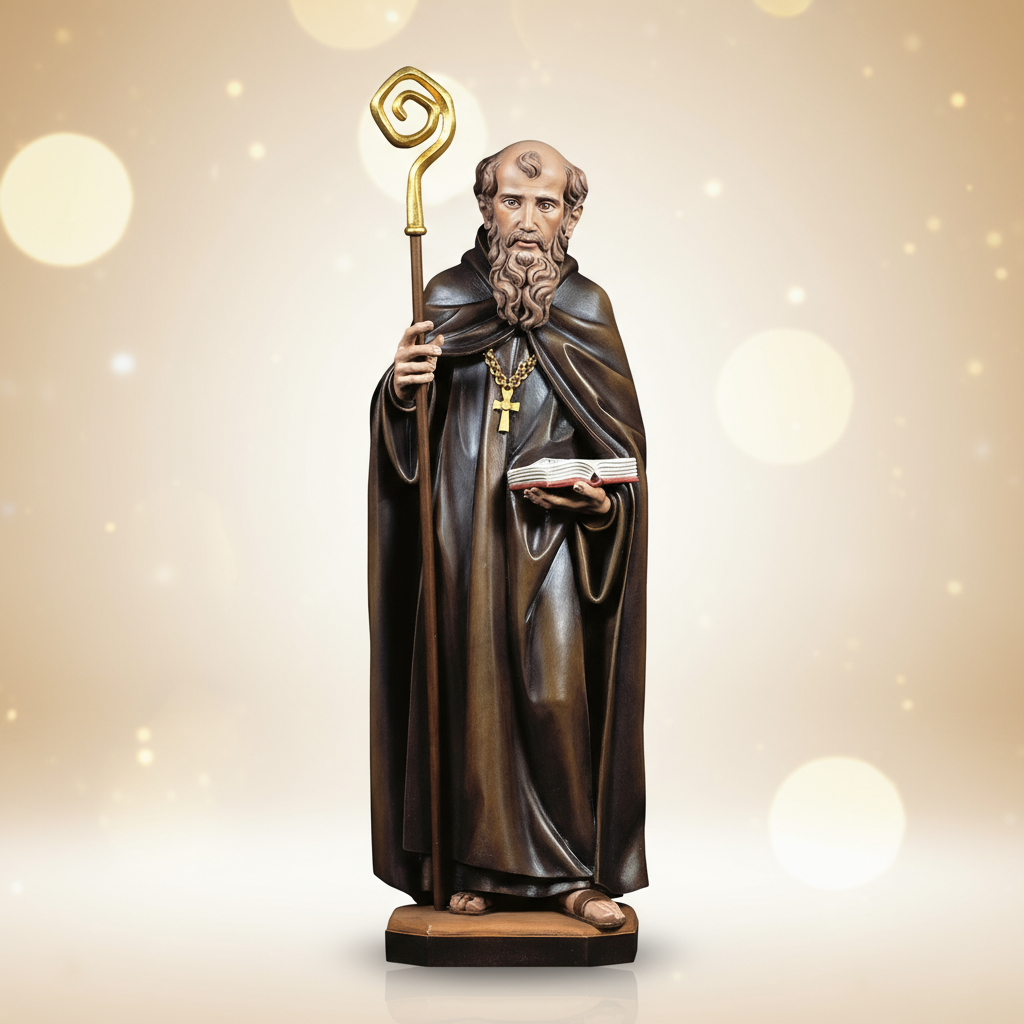 Enhanced Saint Benedict of Nursia