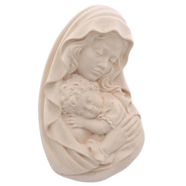 Our Lady & Child Hanging Portrait Bust | Multiple Sizes & Finishes