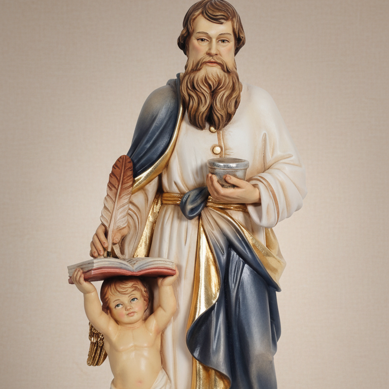 Saint Matthew Statue - Enhanced