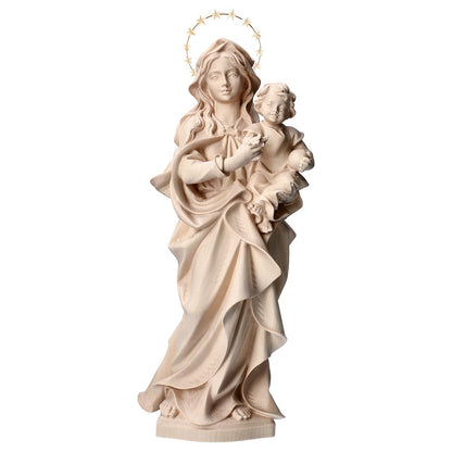 Our Lady of the Universe & Child with Brass Halo | Multiple Sizes & Finishes