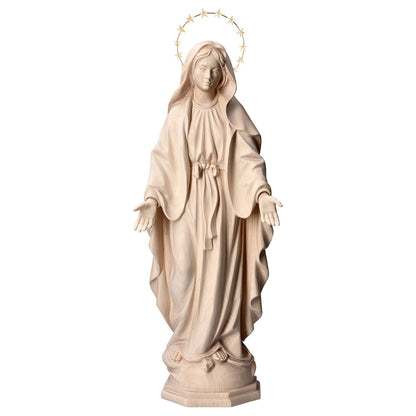 Our Lady of Grace with Brass Halo Statue | Multiple Sizes & Finishes