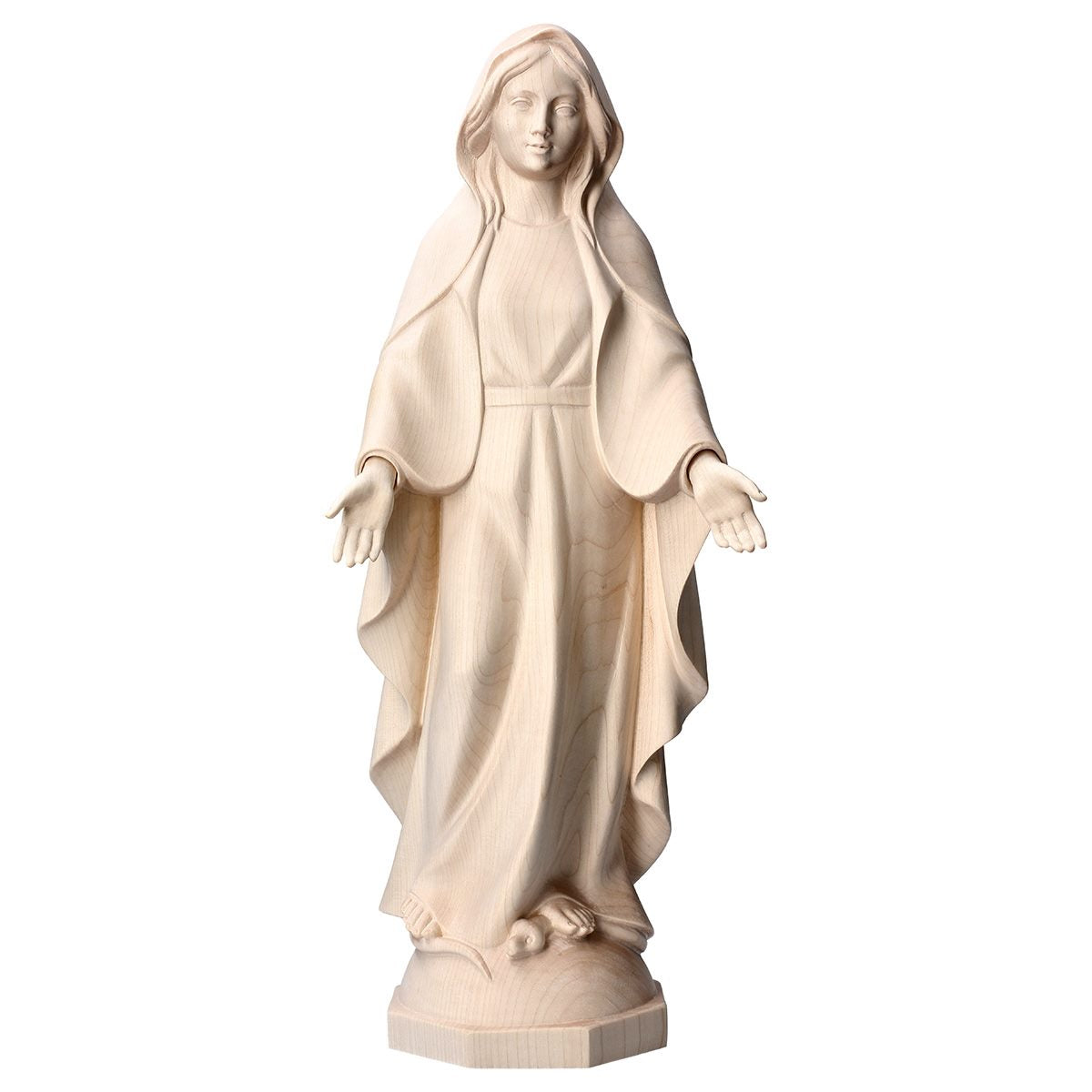 Modern Our Lady of Grace Statue | Multiple Sizes & Finishes