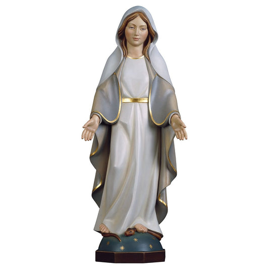 Modern Our Lady of Grace Statue | Multiple Sizes & Finishes