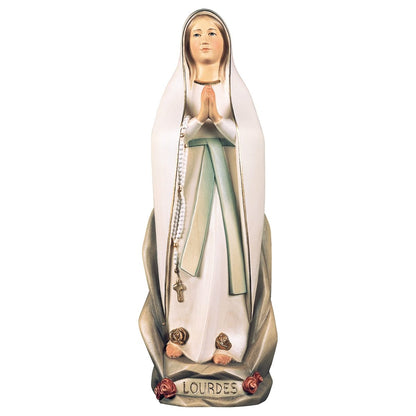 Stylized Our Lady of Lourdes Statue | Multiple Sizes & Finishes