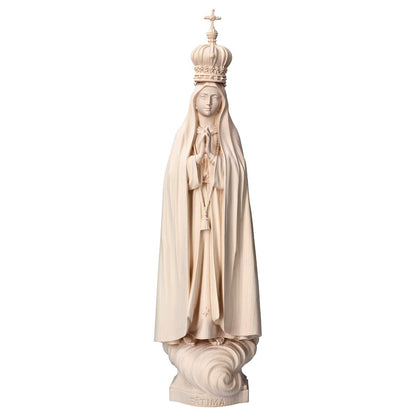 Our Lady of Fatima Capelinha with Crown Statue | Multiple Sizes & Finishes