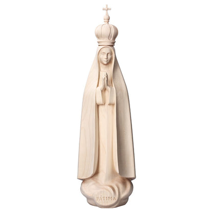 Stylized Our Lady of Fatima with Crown Statue | Multiple Sizes & Finishes