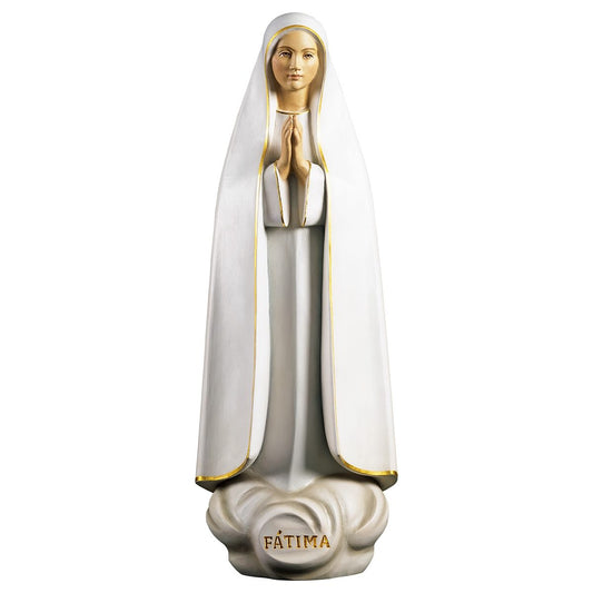 Stylized Our Lady of Fatima Statue | Multiple Sizes & Finishes