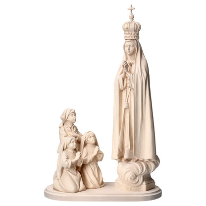 Apparition Group of Fátima Capelinha with Crown Statue | Multiple Sizes & Finishes
