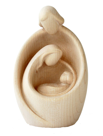 Modern Holy Family Nativity Figure | Multiple Sizes & Finishes