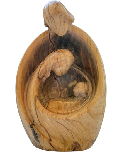 Modern Holy Family Nativity Figure | Multiple Sizes & Finishes