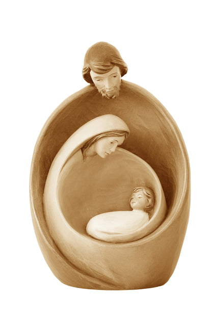 14" Modern Holy Family Nativity Figure | Fiberglass | Multiple Finishes