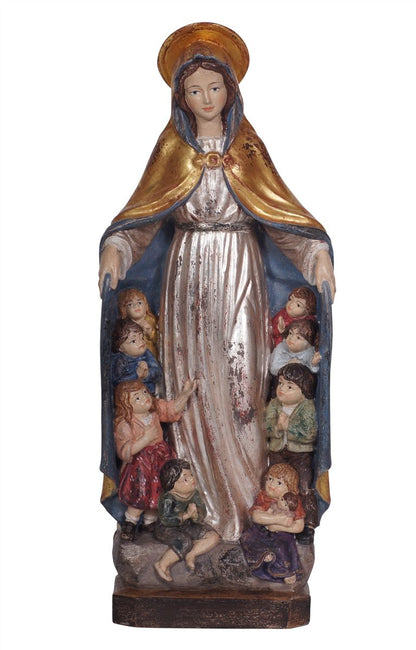Blessed Mother with Children of the World Statue | Multiple Sizes & Finishes