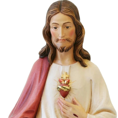 Sacred Heart of Jesus Statue | Fiberglass | Multiple Sizes & Finishes