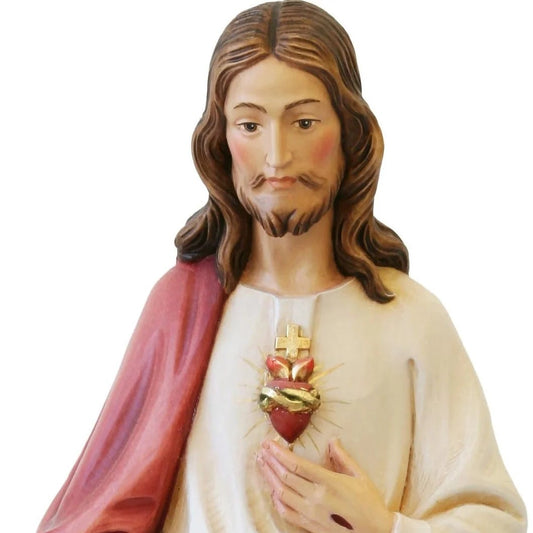 Sacred Heart of Jesus Statue | Fiberglass | Multiple Sizes & Finishes