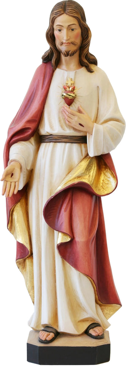 Sacred Heart of Jesus Statue | Fiberglass | Multiple Sizes & Finishes