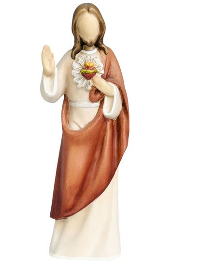 Modern Sacred Heart of Jesus Statue | Multiple Sizes & Finishes