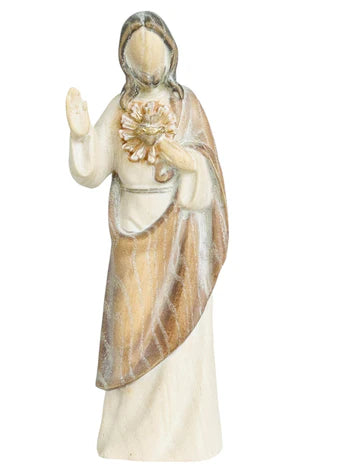 Modern Sacred Heart of Jesus Statue | Multiple Sizes & Finishes