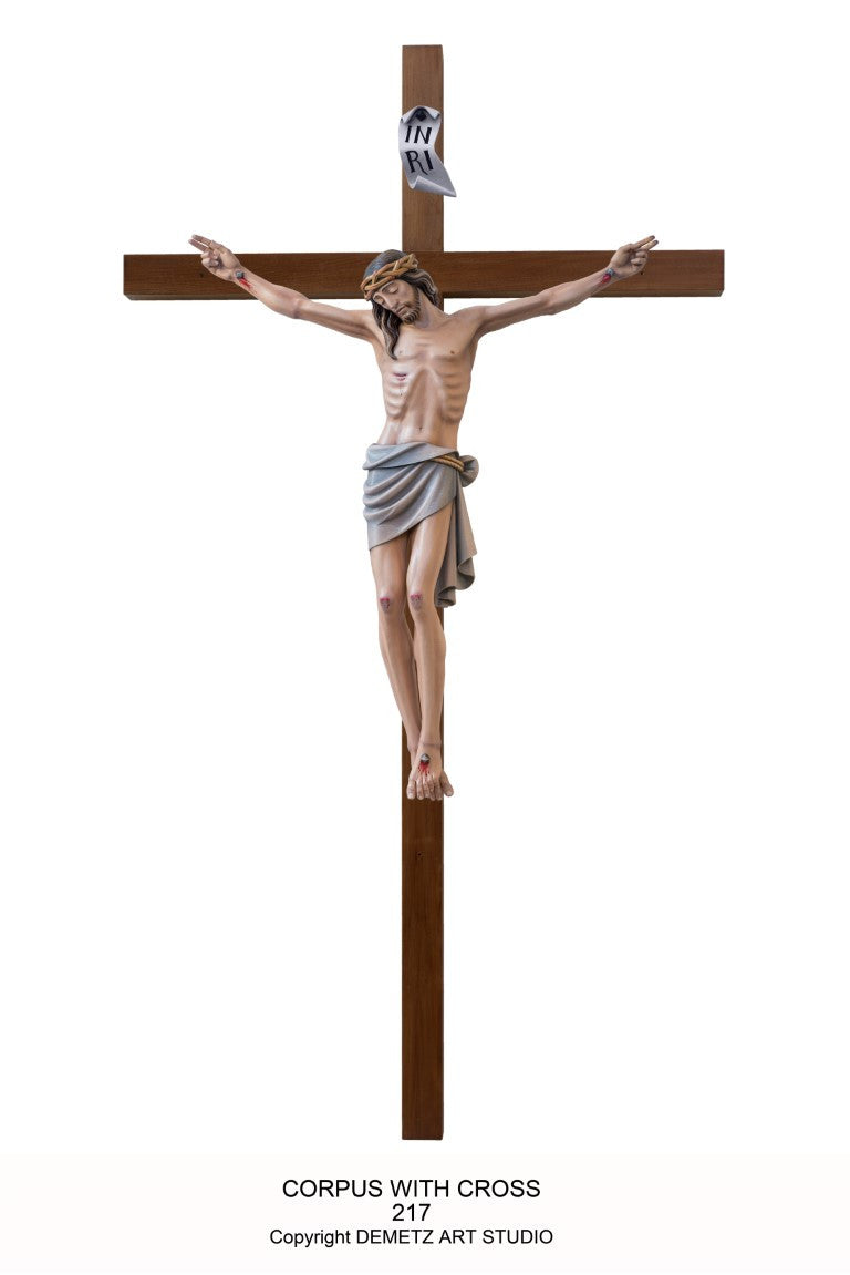 Jesus Corpus with INRI Statue | All Finishes & Sizes