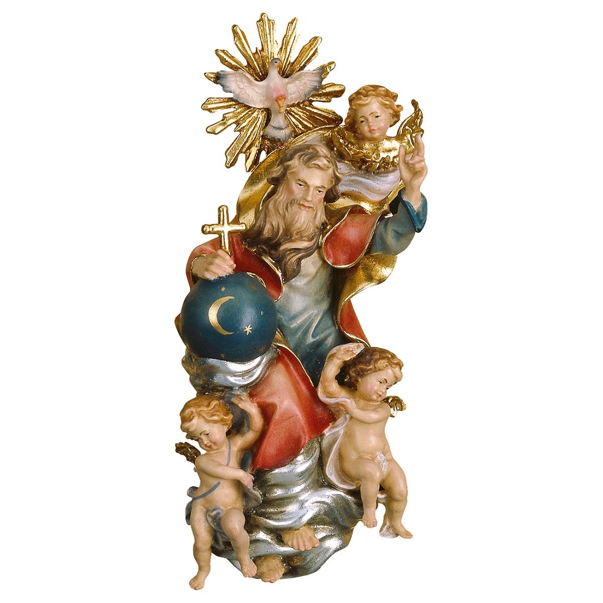 God the Father with Angels Figure | Multiple Sizes