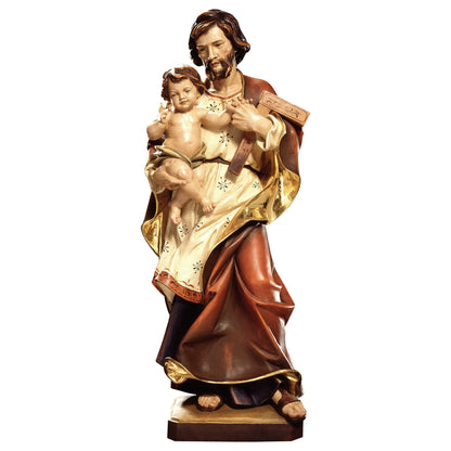 Saint Joseph with Child & Tool Statue | Multiple Sizes & Finishes