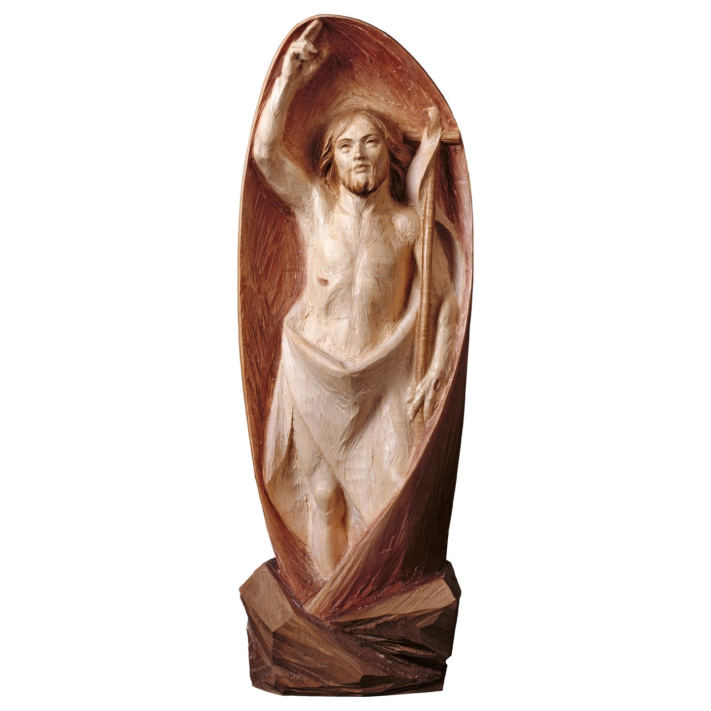 Modern Resurrection of Jesus Statue | Multiple Sizes & Finishes